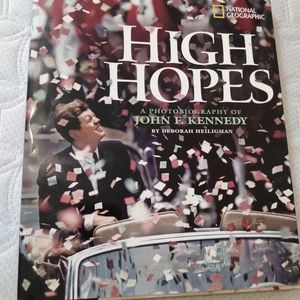 JFK photobiography autographed by Deborah Heiligma